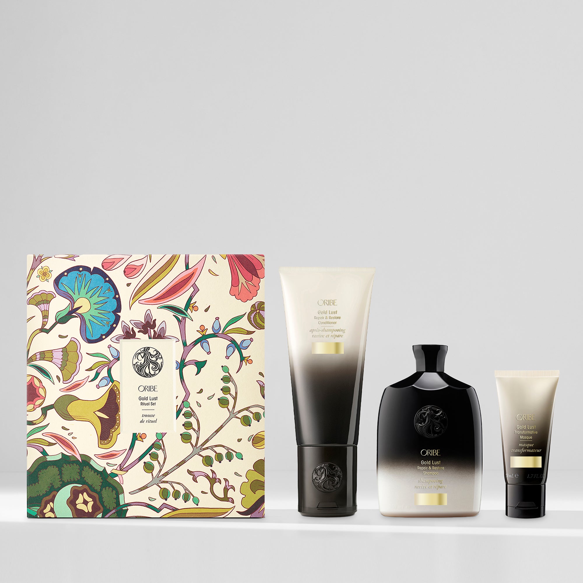 Oribe Shampoo for purchases Bright blonde Straight Away Gold lust oil Brilliance and shine