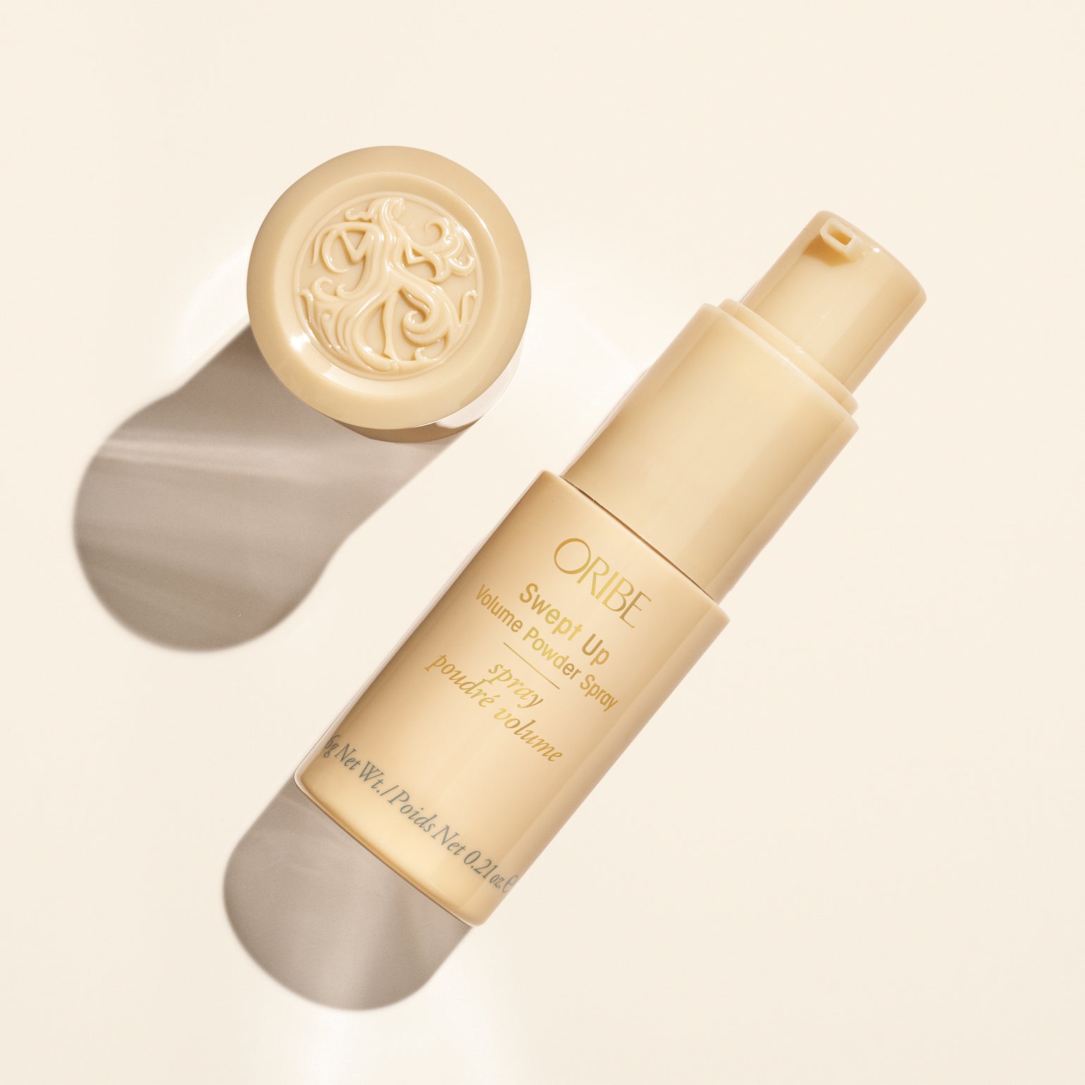 swept up volume powder spray