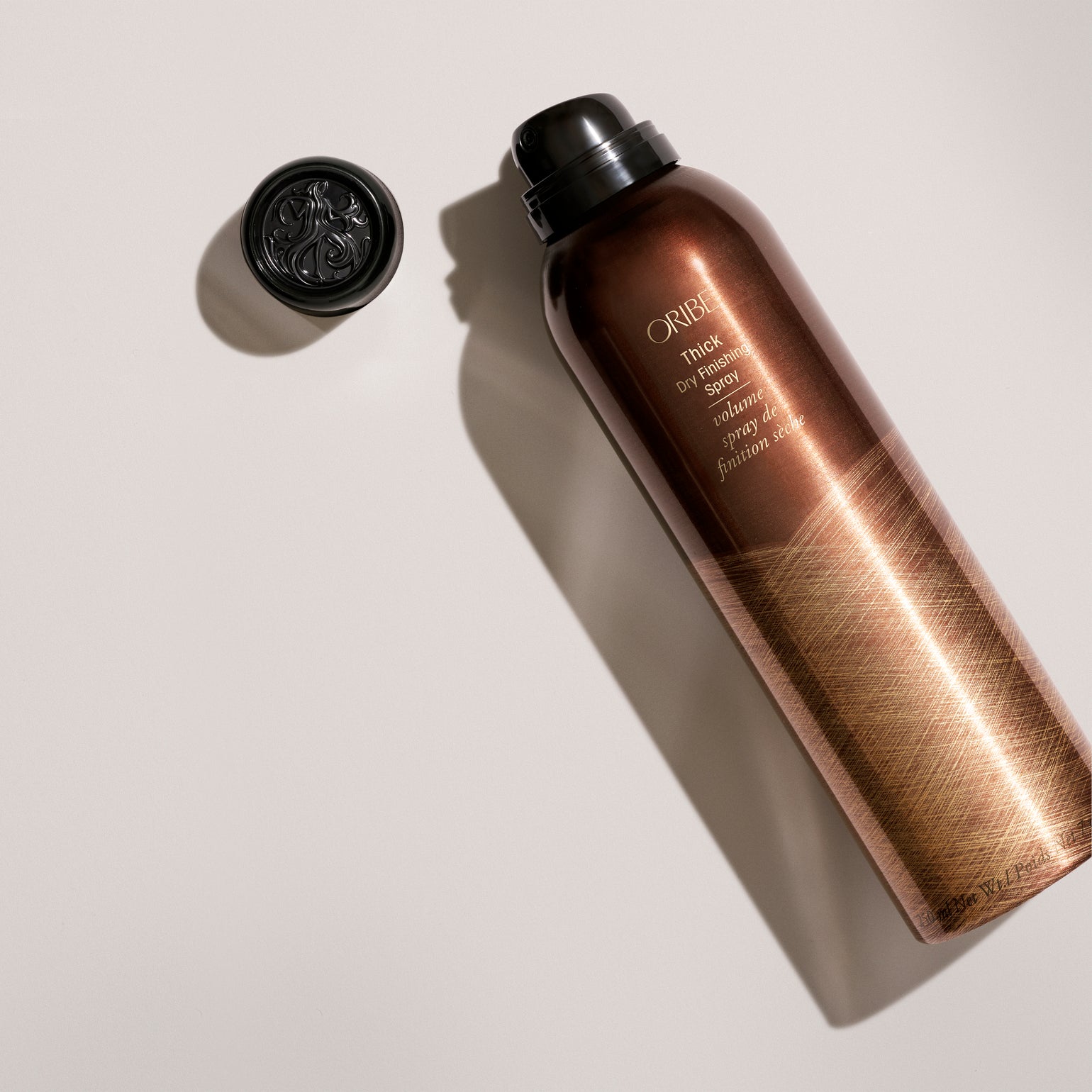 thick dry finishing spray