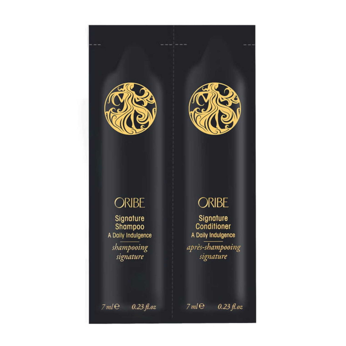 signature shampoo conditioner packette