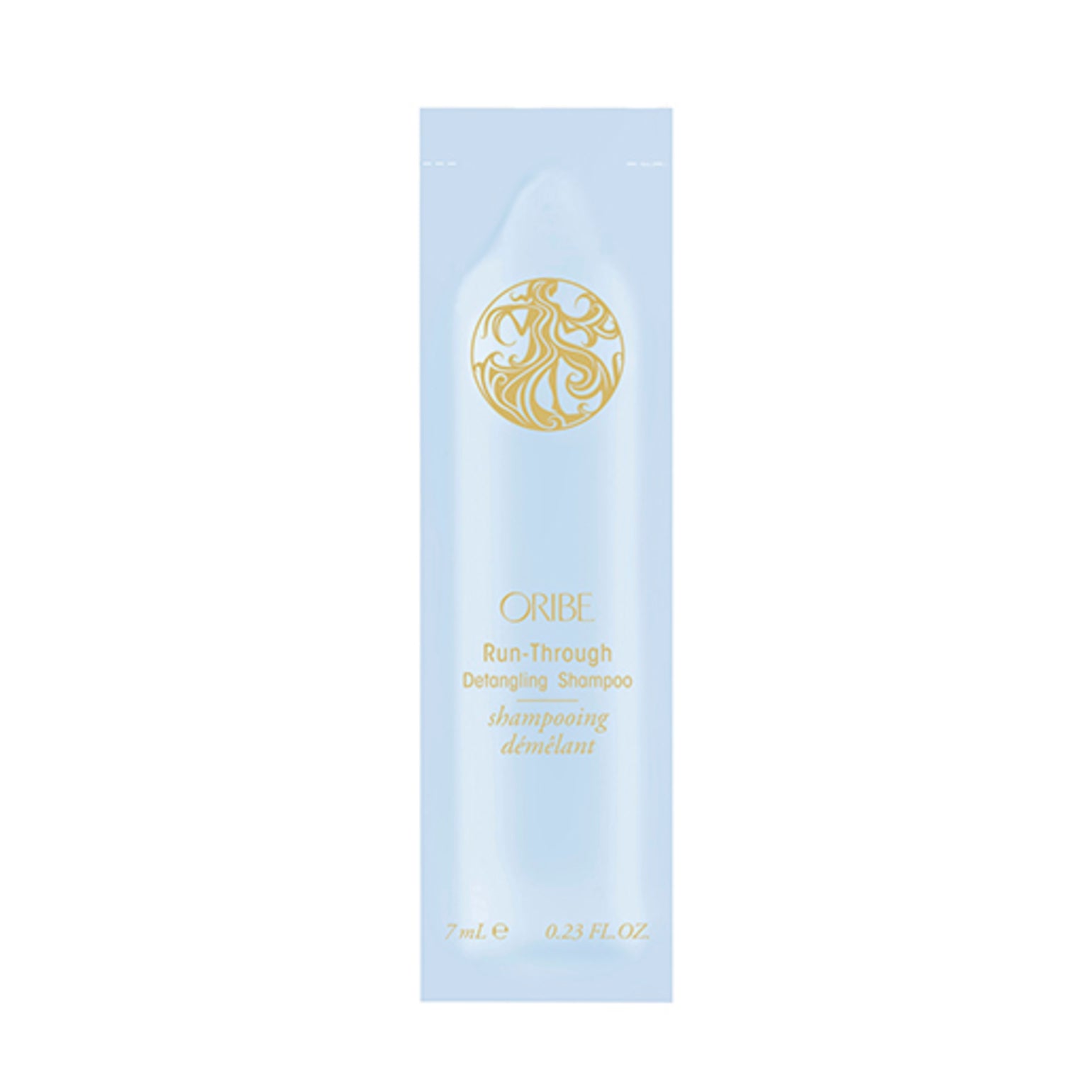 run through detangling shampoo packette