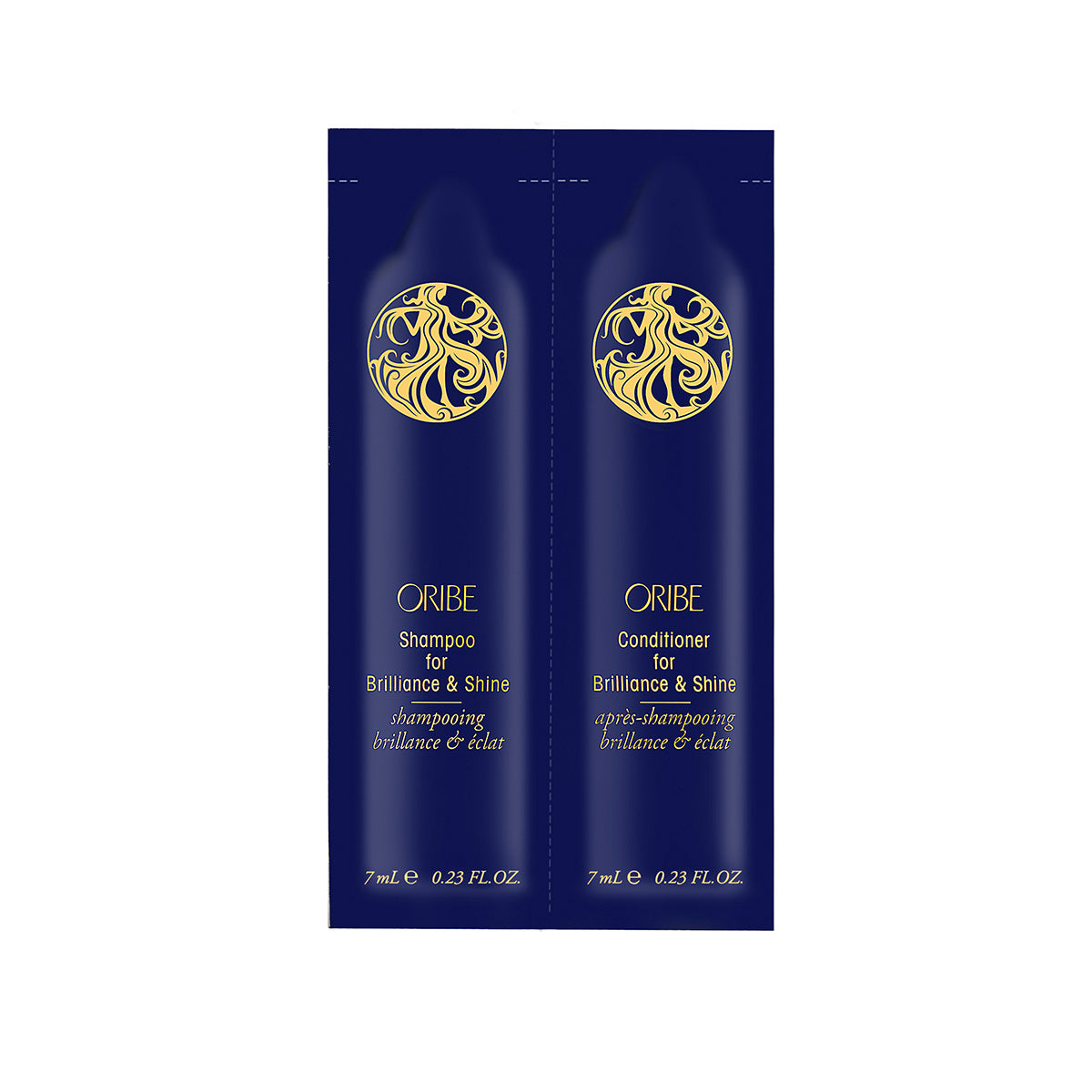 brilliance shine shampoo and conditioner packette