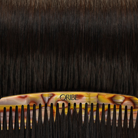 italian resin wide tooth comb