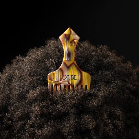 italian resin hair pick